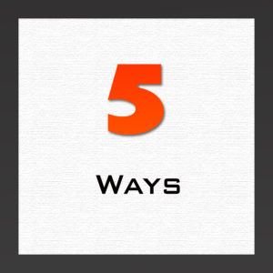5 waysarticle